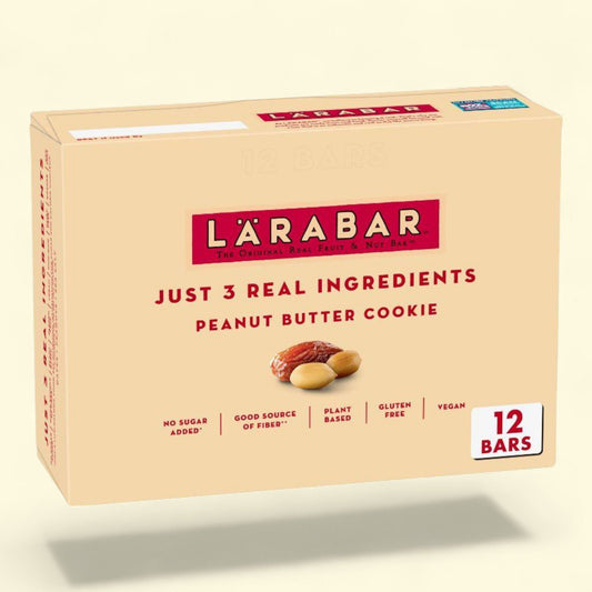 Larabar Protein Bar, Peanut Butter Cookie, 20.4oz/12ct