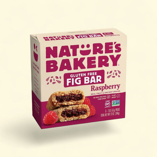 Nature's Bakery Raspberry Fig Bar, 12oz/6pk — authentic US product shipped worldwide by Treatspree