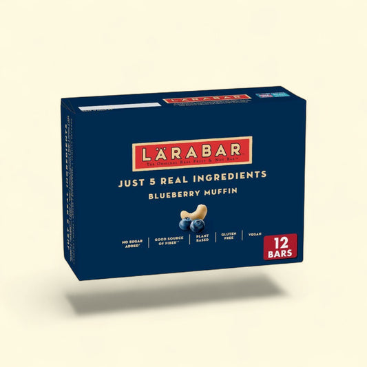 Larabar Blueberry Muffin Bars, 12ct/19.2oz — authentic US product shipped worldwide by Treatspree