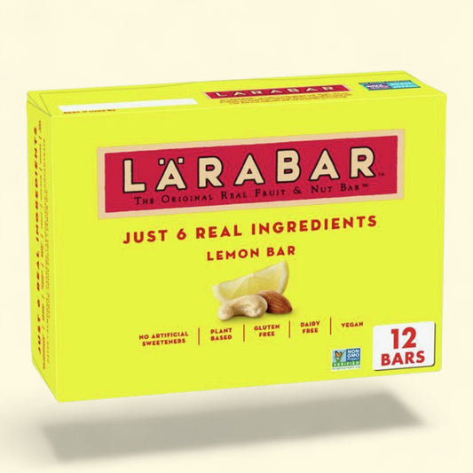 Larabar Lemon Fruit & Nut Bars, 19.2oz/12ct