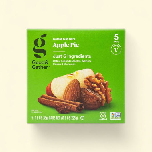Good & Gather, Apple Pie Nutrition Bars, 5ct — authentic US product shipped worldwide by Treatspree