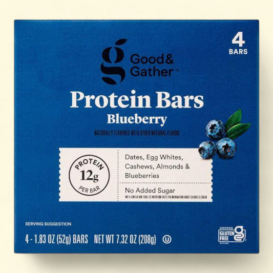 Good & Gatherâ?¢ Protein Bars Blueberry, 4ct