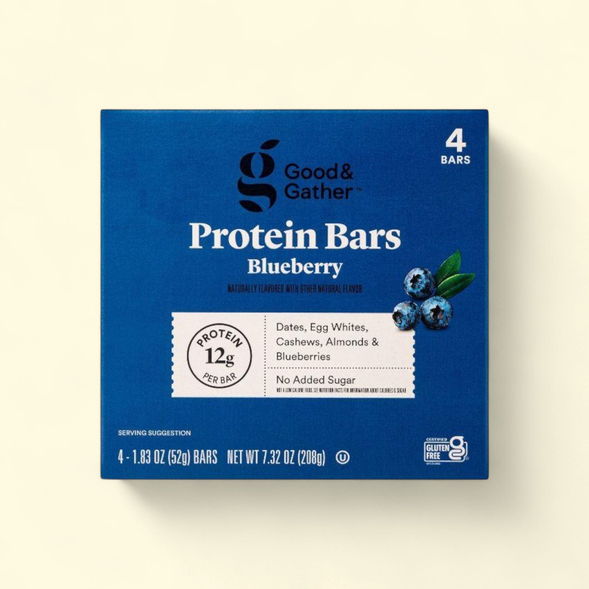 Good & Gatherâ?¢ Protein Bars Blueberry, 4ct — authentic US product shipped worldwide by Treatspree