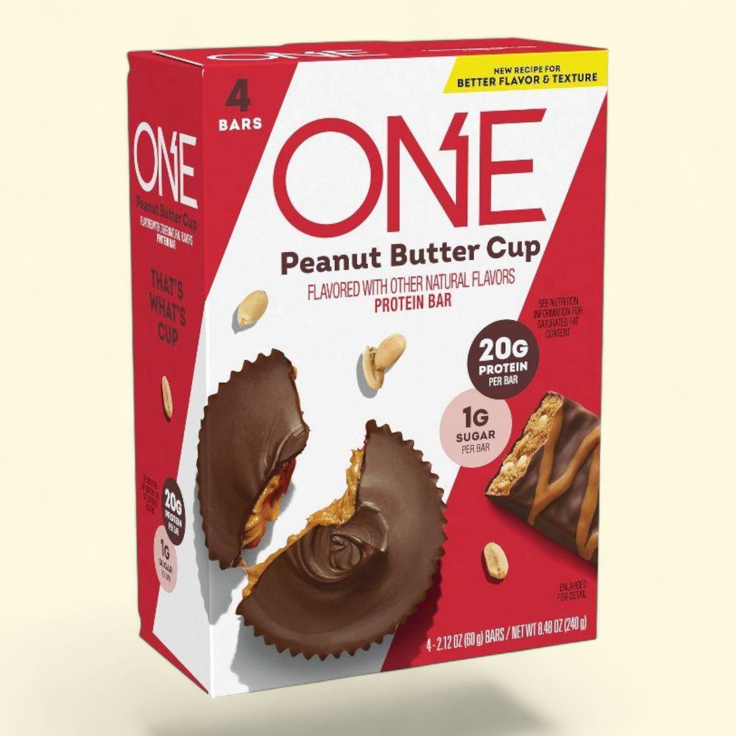 ONE Protein Bar, Peanut Butter Cup, 4ct