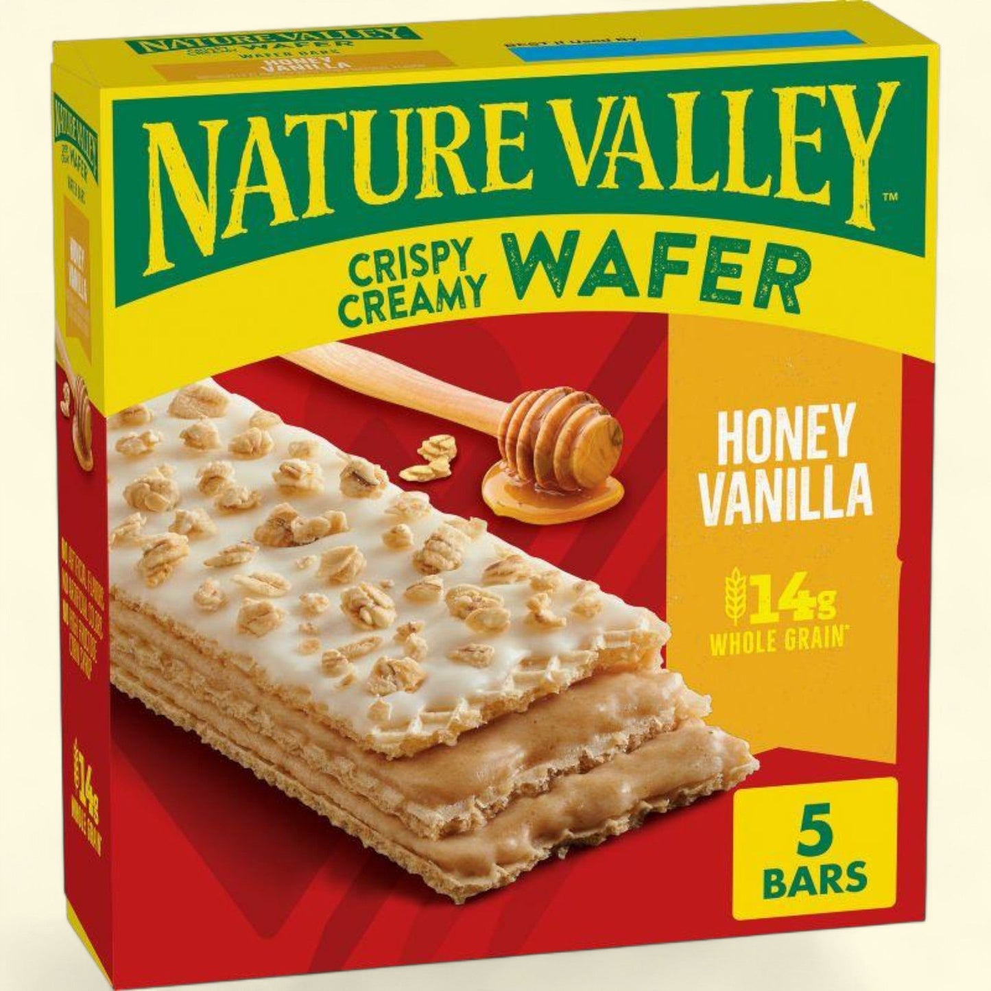 Nature Valley Vanilla Honey Bars, 6.5oz, 5 bars