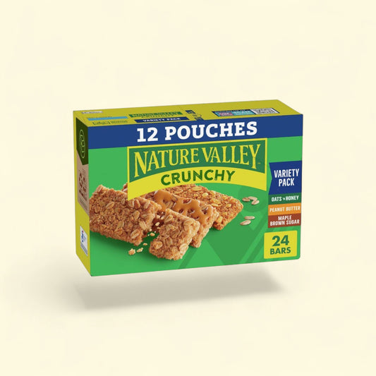 Nature Valley Crunchy Bars Variety Pack, 17.88oz/12ct — authentic US product shipped worldwide by Treatspree