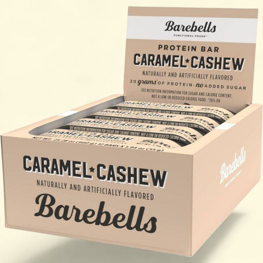 Barebells Nutrition Bars, Caramel Cashew, 12pk