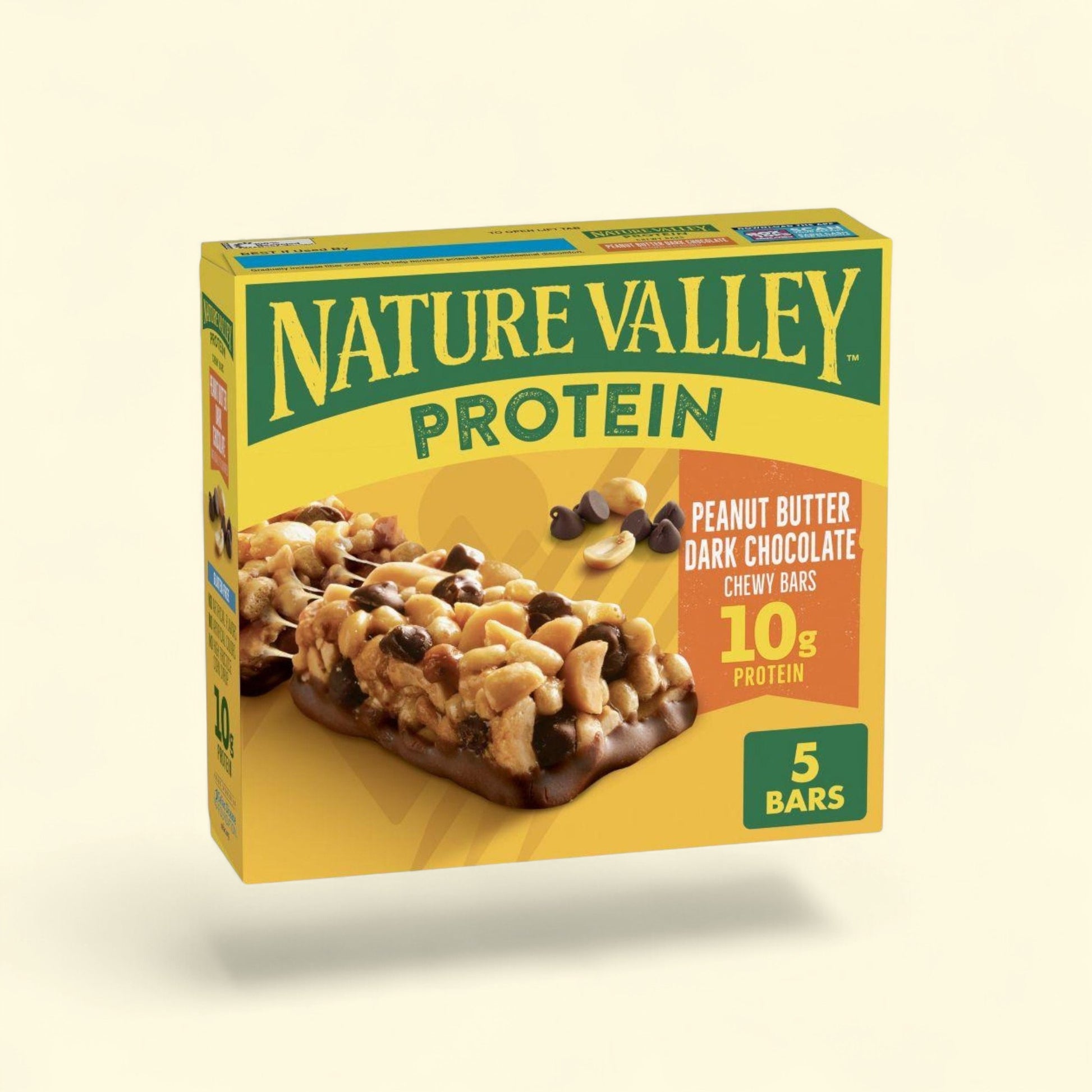 Nature Valley Protein Chewy Bars, Peanut Butter Dark Chocolate, 5ct — authentic US product shipped worldwide by Treatspree