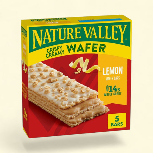 Nature Valley Wafer Lemon Fruit Bars, 5ct
