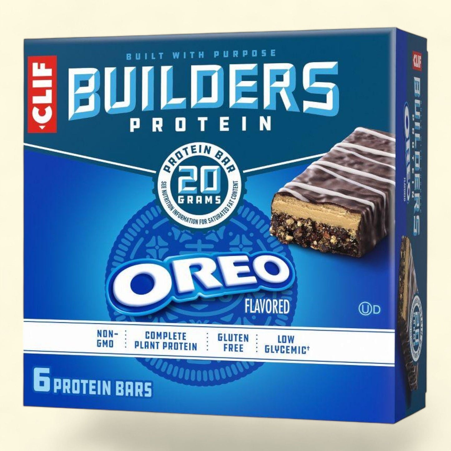 CLIF Builder's Protein Bars, Oreo, 6ct