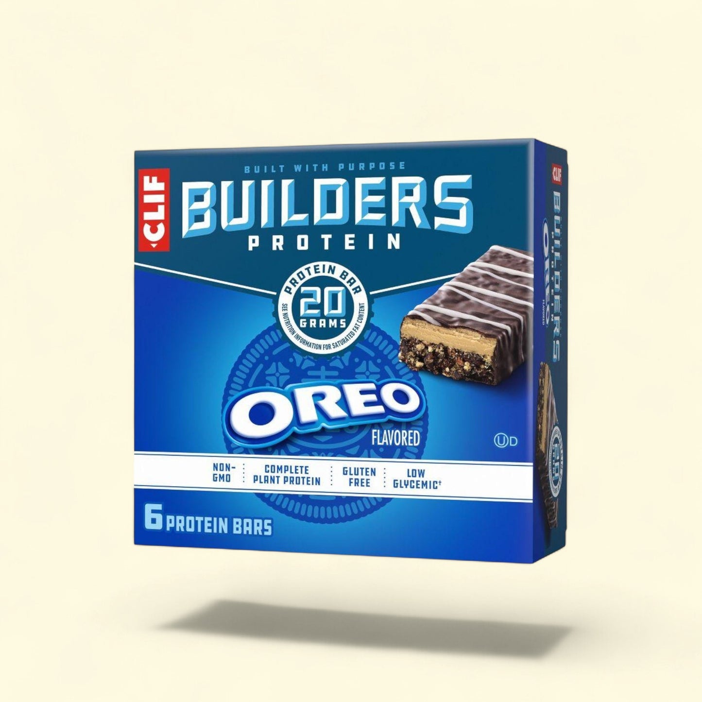 CLIF Builder's Protein Bars, Oreo, 6ct — authentic US product shipped worldwide by Treatspree