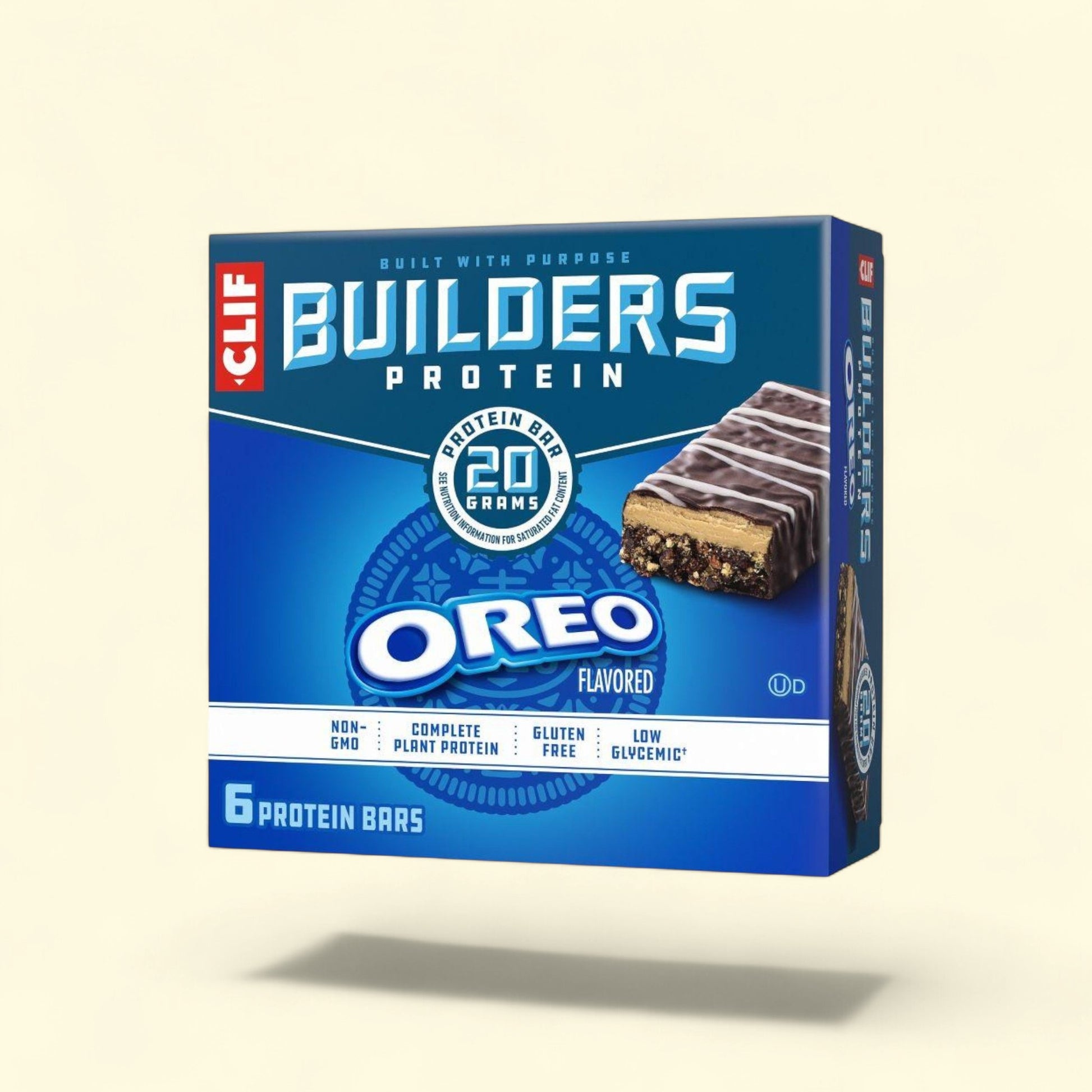 CLIF Builder's Protein Bars, Oreo, 6ct — authentic US product shipped worldwide by Treatspree