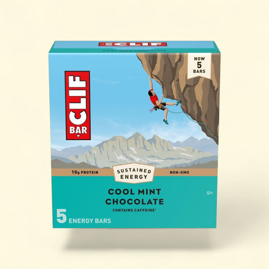 CLIF Bar Cool Mint Chocolate Energy Bars, 12 Count — authentic US product shipped worldwide by Treatspree