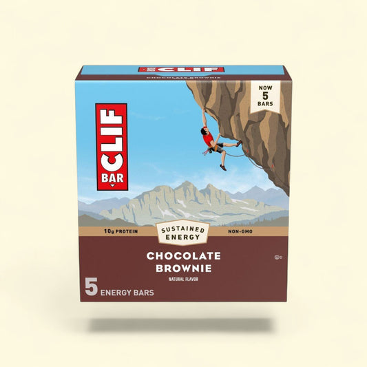 CLIF Bar Chocolate Brownie Energy Bars, 5 pack — authentic US product shipped worldwide by Treatspree