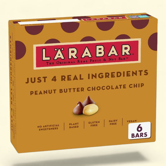 Larabar Peanut Butter Chocolate Chip Protein Bar, 1.6 oz, 6 bars