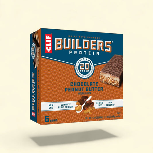 Clif Bar Protein Bars, Chocolate Peanut Butter, 6ct — authentic US product shipped worldwide by Treatspree