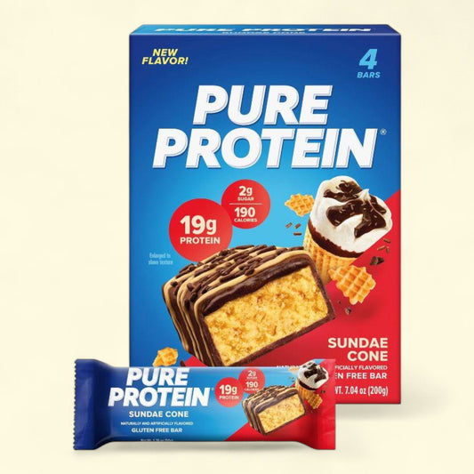 Pure Protein Protein Bar, Sundae Cone, 4ct
