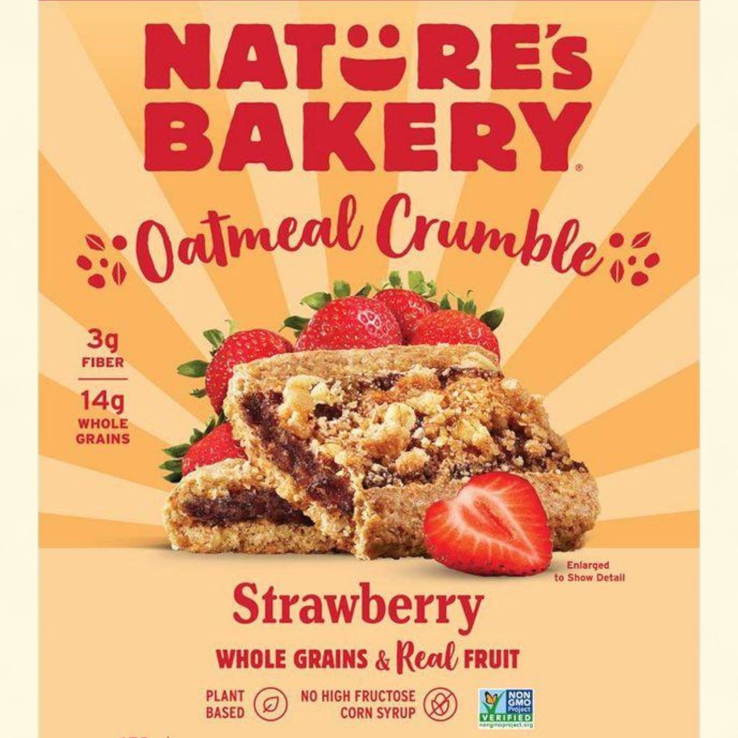 Nature's Bakery Strawberry Crumble Snack Bars, 18ct