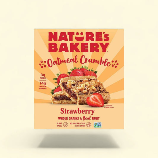Nature's Bakery Strawberry Crumble Snack Bars, 18ct — authentic US product shipped worldwide by Treatspree