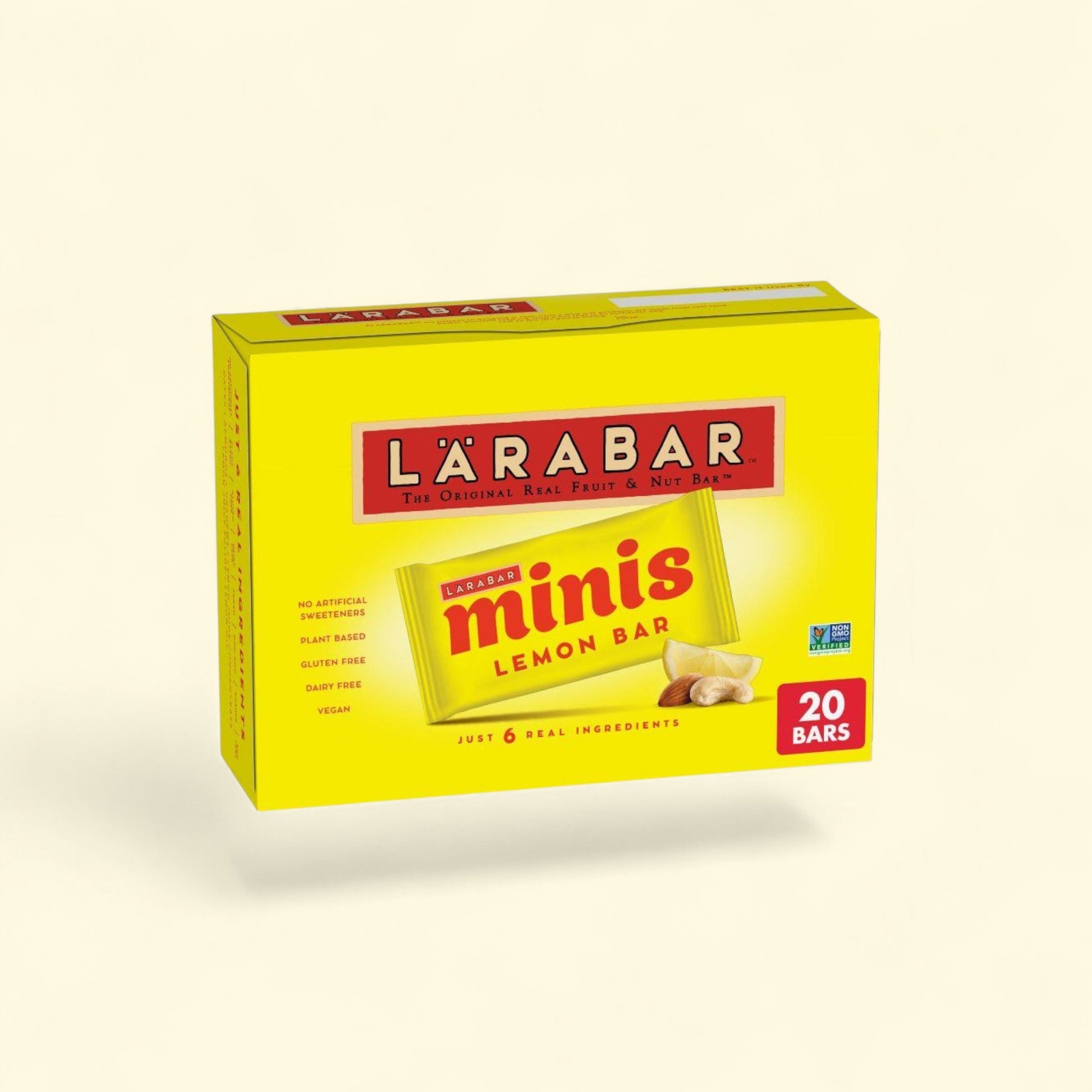 Larabar Lemon Minis Snack Bars, 15.6oz/20ct — authentic US product shipped worldwide by Treatspree