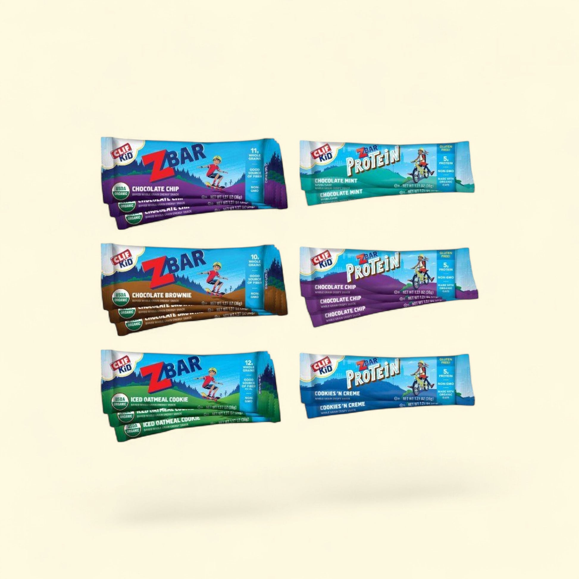 CLIF KID ZBAR Protein Snack Bar, 20.32oz/16ct — authentic US product shipped worldwide by Treatspree