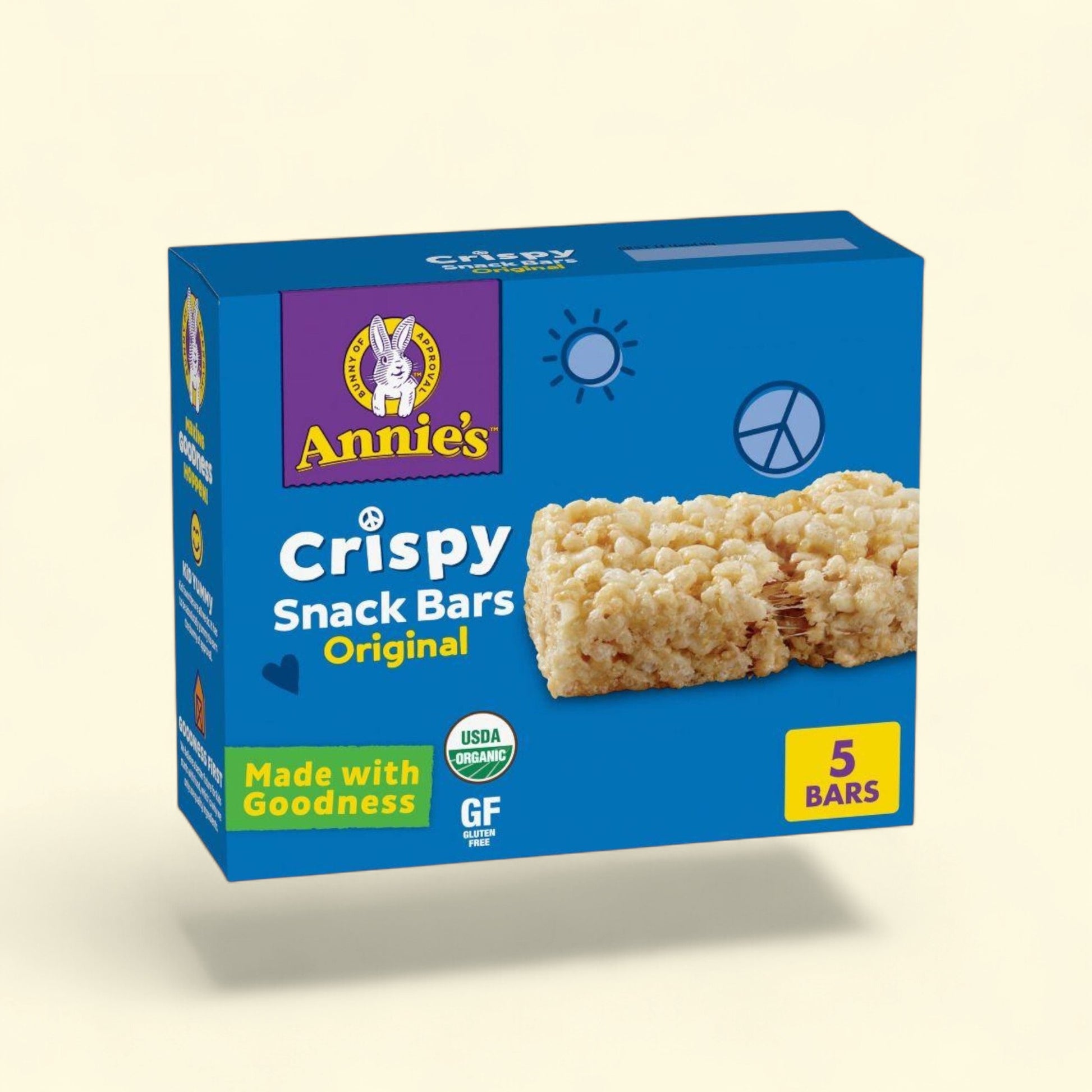 Annie's Crispy Granola Snack Bars, 5ct — authentic US product shipped worldwide by Treatspree