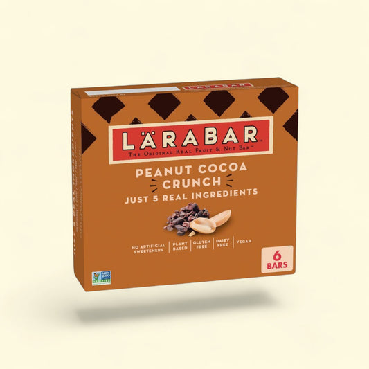 Larabar Peanut Cocoa Crunch Snack Bars, 9.6oz/6ct — authentic US product shipped worldwide by Treatspree