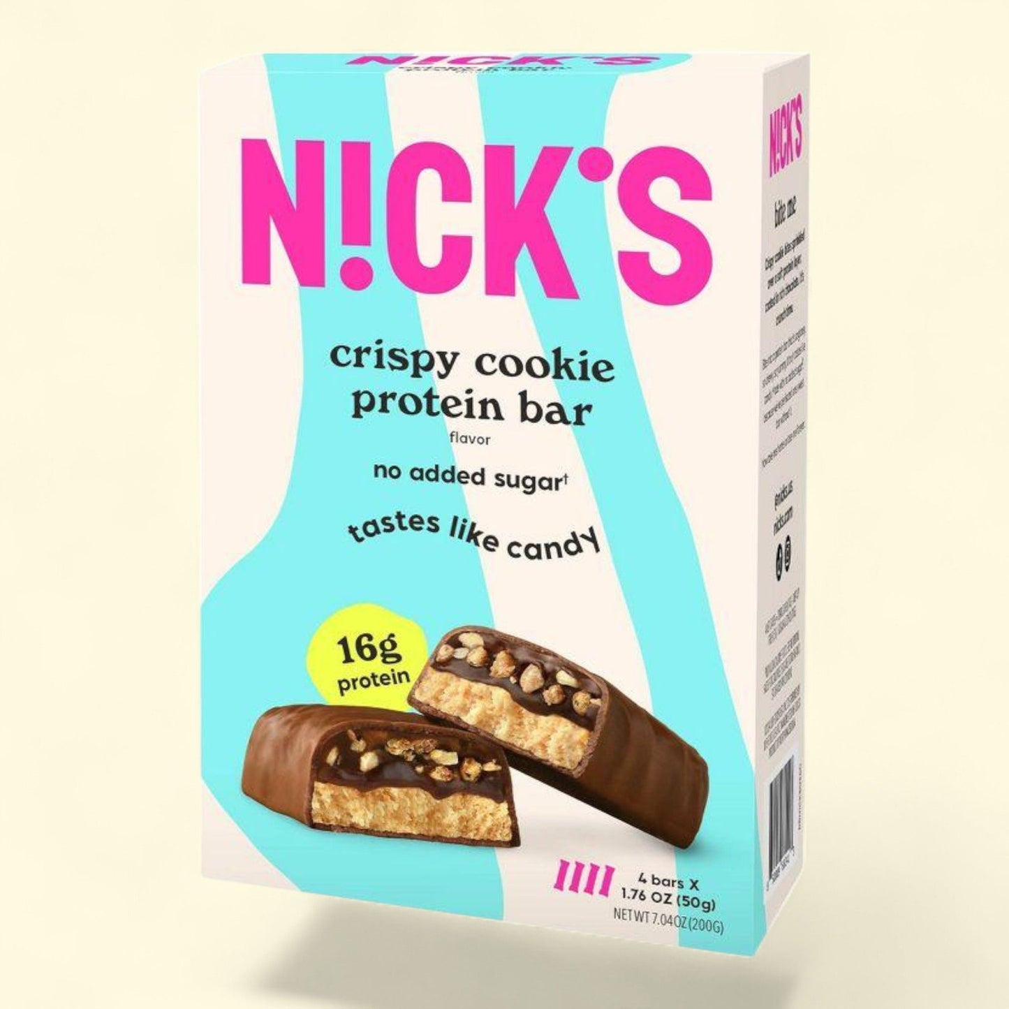 Nick's Crispy Cookie Protein Bars, 4ct