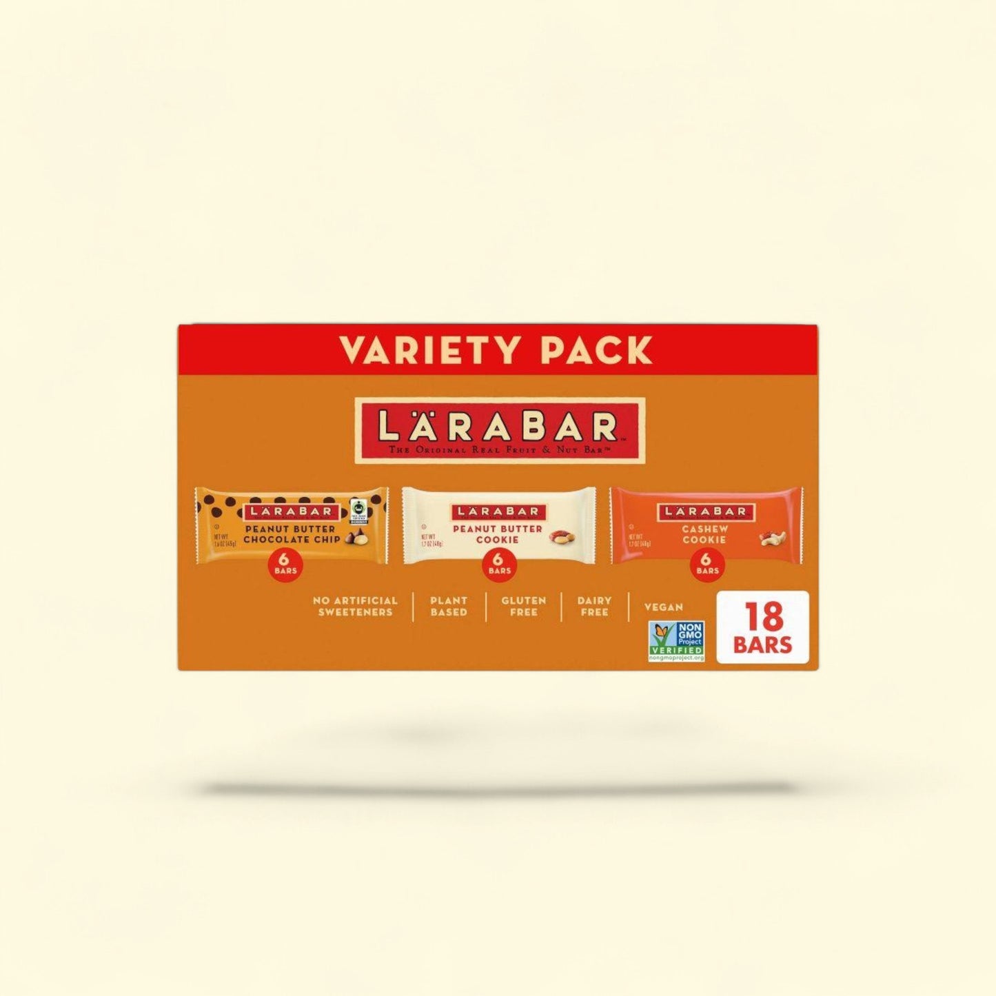 Larabar Nut Bar Variety Pack, 30oz/18ct — authentic US product shipped worldwide by Treatspree