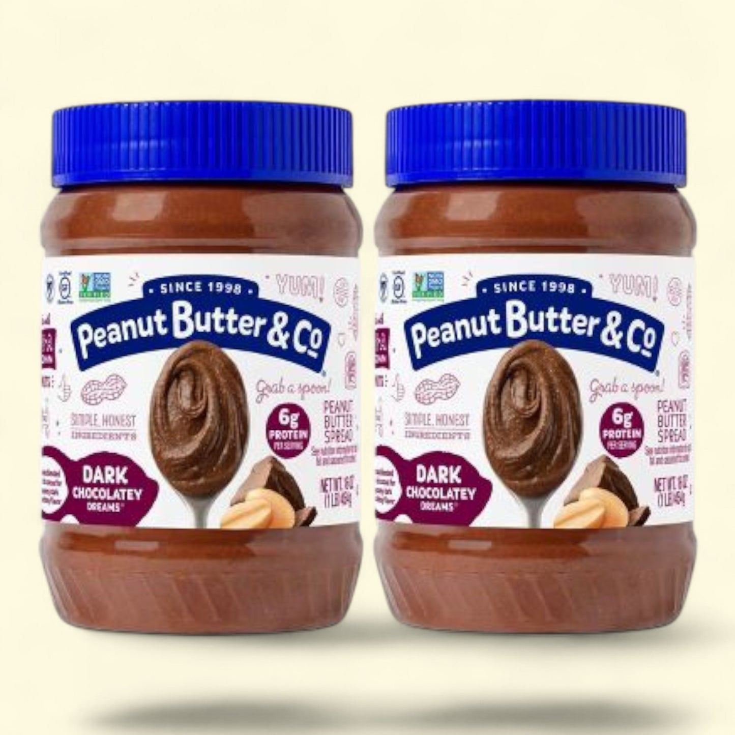 Peanut Butter & Co Dark Chocolate Dreams, 32oz Twin Pack
