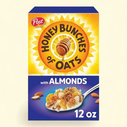 Honey Bunches of Oats with Almonds Breakfast Cereal, 12 oz