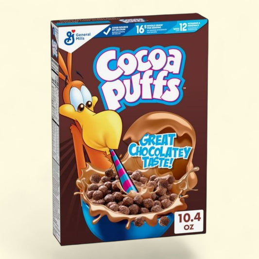 Cocoa Puffs, Chocolate Breakfast Cereal, 10.4 oz