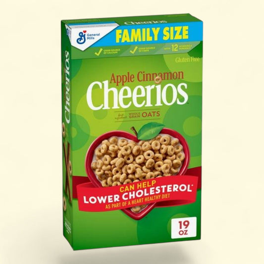 Cheerios Pomme-Cannelle, format familial 540 g
