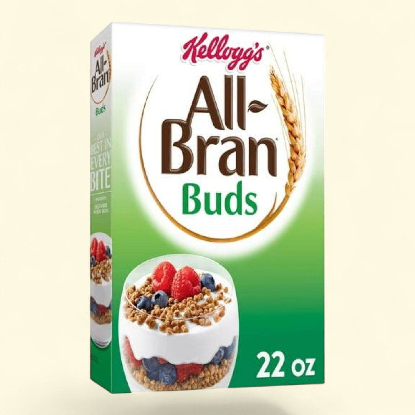 Kellogg's All Bran Buds Cereal, Original, 22oz