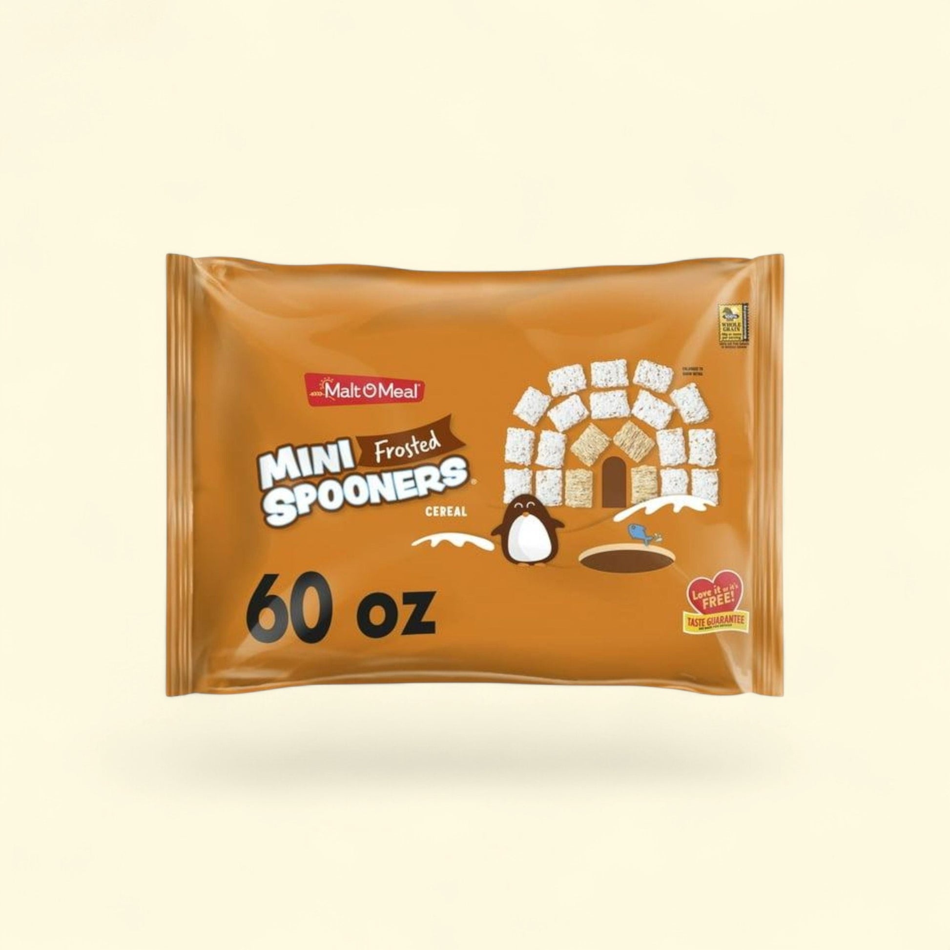 Malt-O-Meal Frosted Mini Spooners Shredded Wheat Whole Grain Wheat ... — authentic US product shipped worldwide by Treatspree