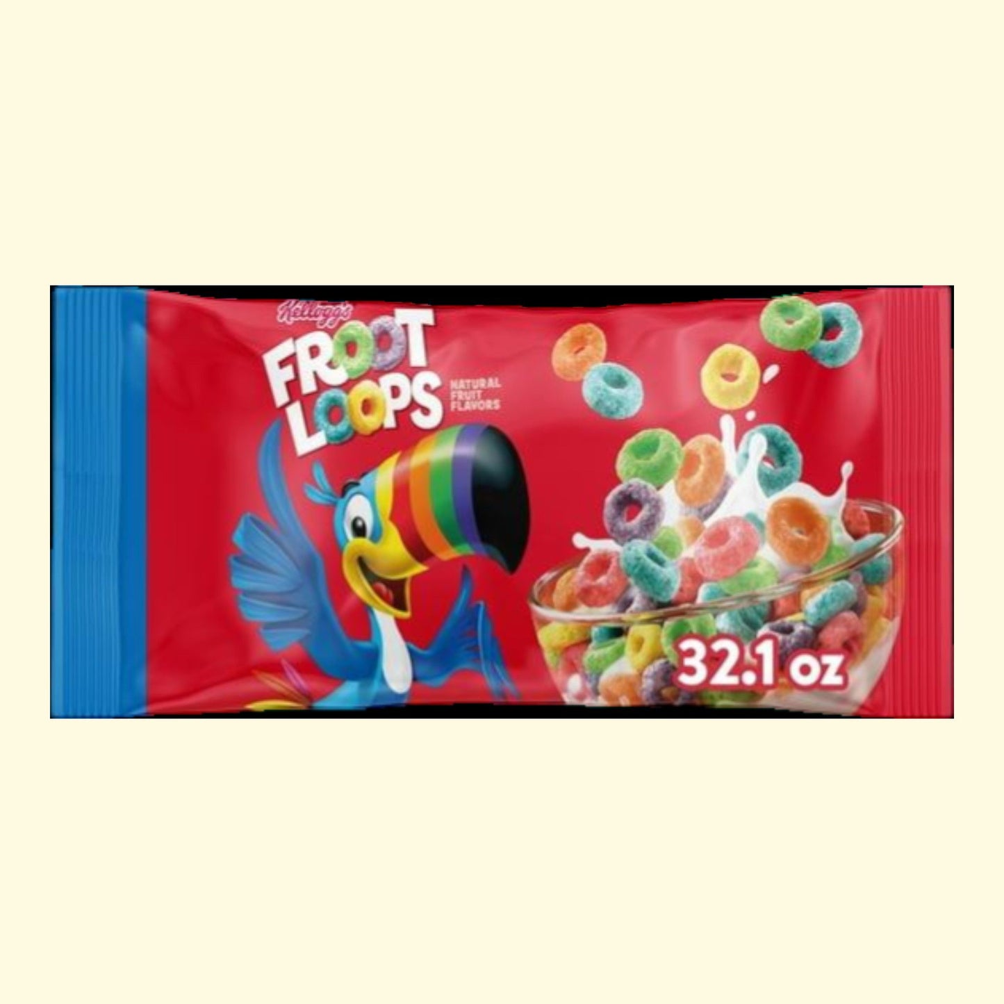 Kellogg's Froot Loops Cereal, Original, 32.1oz Bag