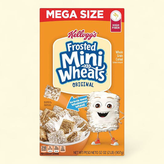 Kellogg's Frosted Mini-Wheats Cereal, Mega Size, Original, 32oz