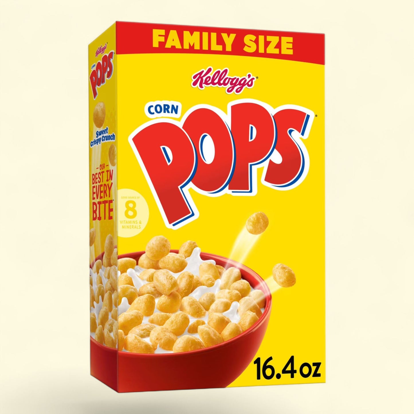 Kellogg's Corn Pops Cereal, Family Size, 16.4oz