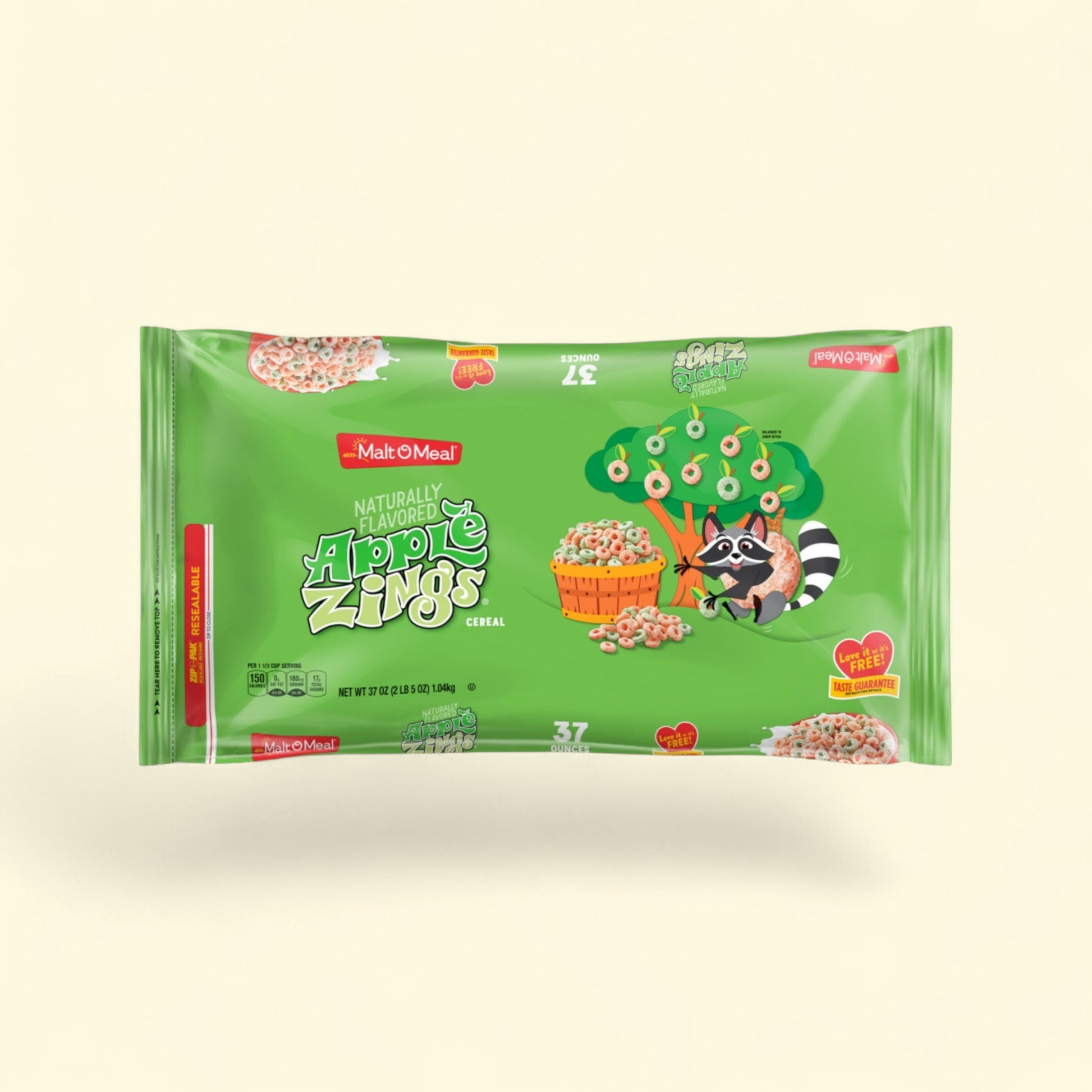 Malt-O-Meal Apple Zings Cereal, 30 oz — authentic US product shipped worldwide by Treatspree