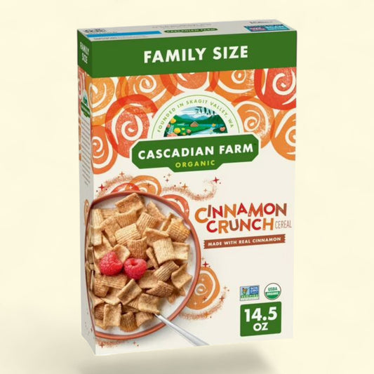 Céréales bio à la cannelle Cascadian Farm, format familial, 410 g
