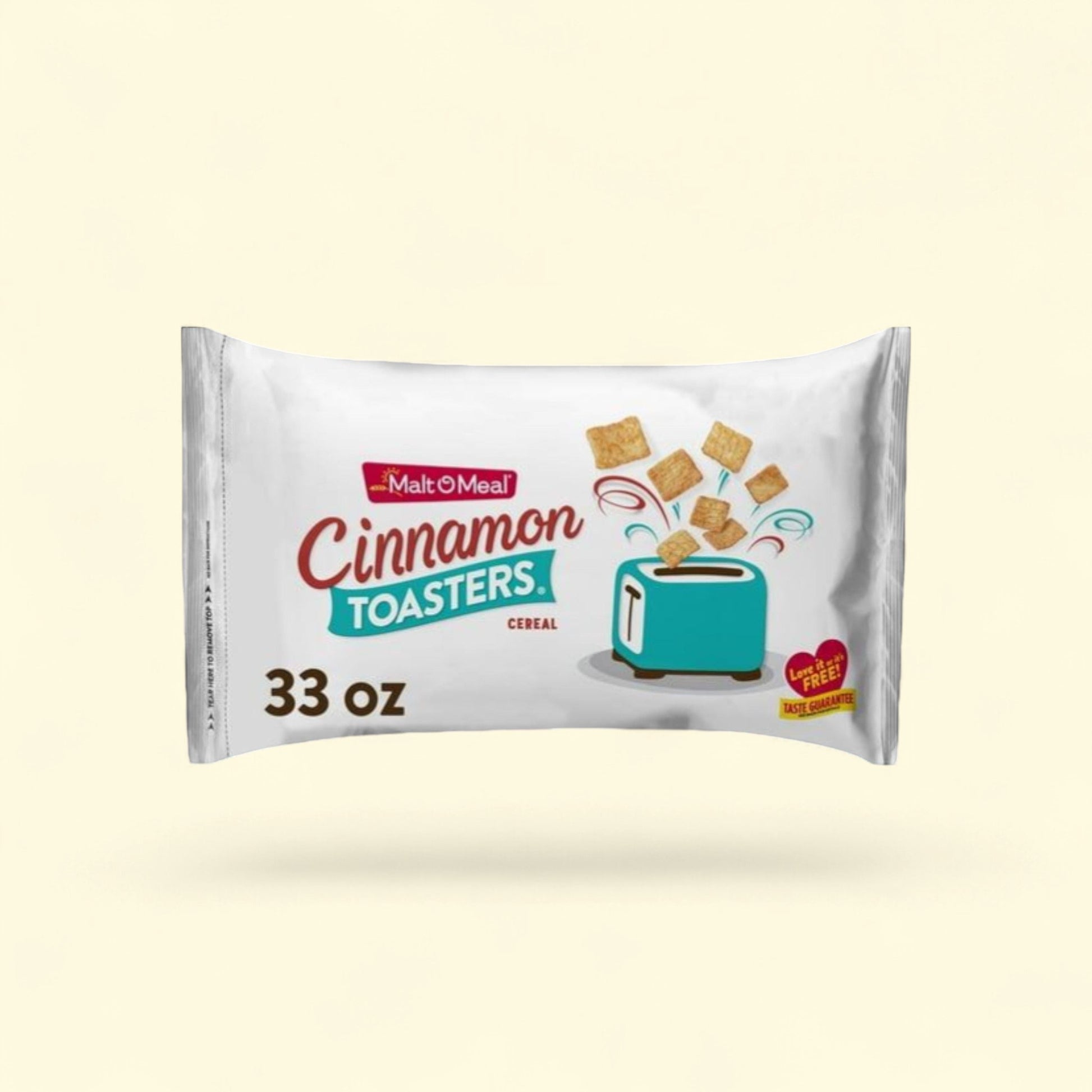 Malt-O-Meal Cinnamon Toasters Cinnamon Cereal Squares, 33 oz — authentic US product shipped worldwide by Treatspree