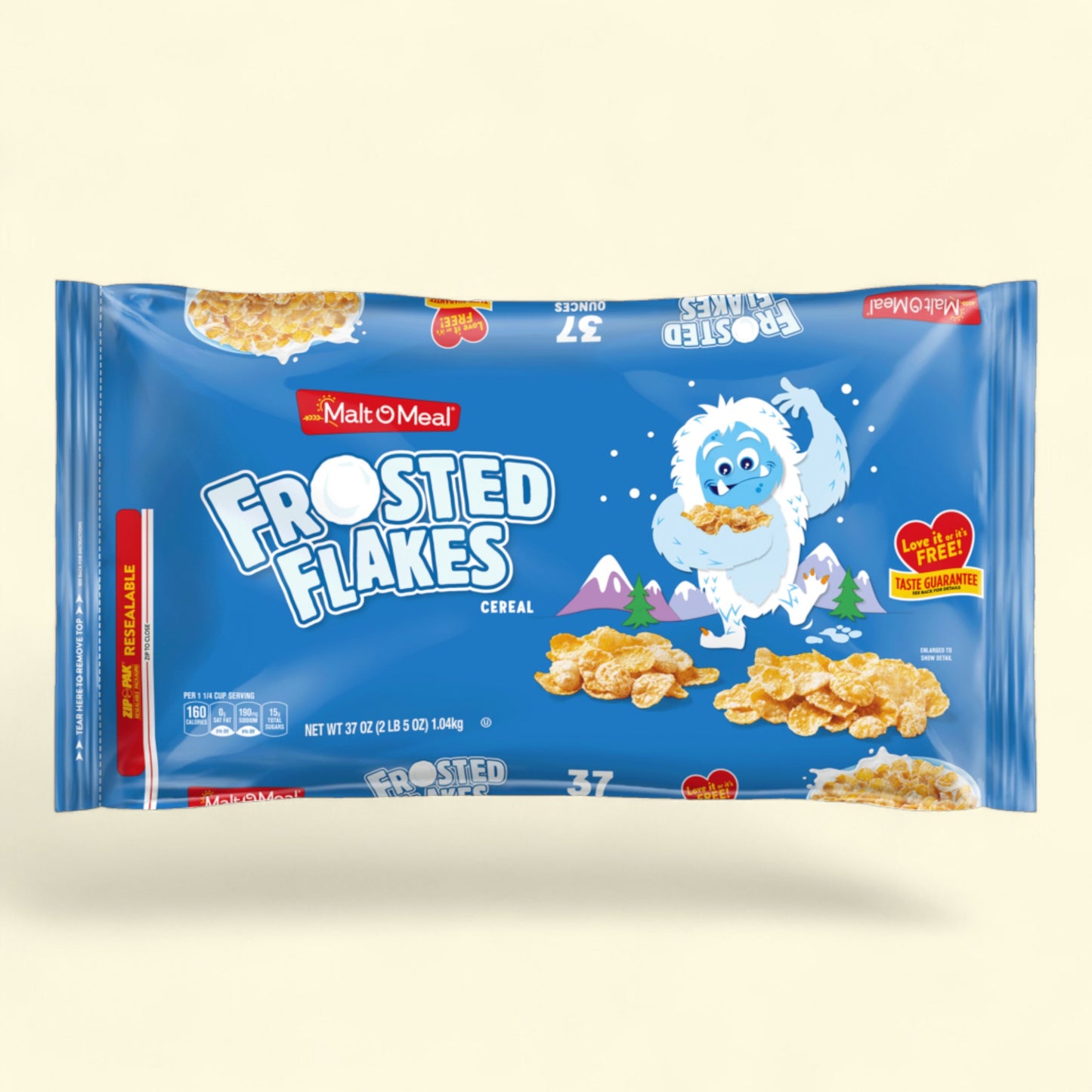 Malt-O-Meal Frosted Flakes Cereal, 55 oz