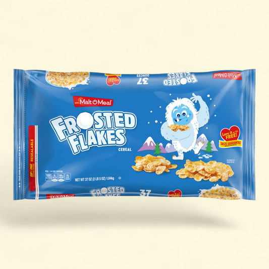 Malt-O-Meal Frosted Flakes Cereal, 55 oz
