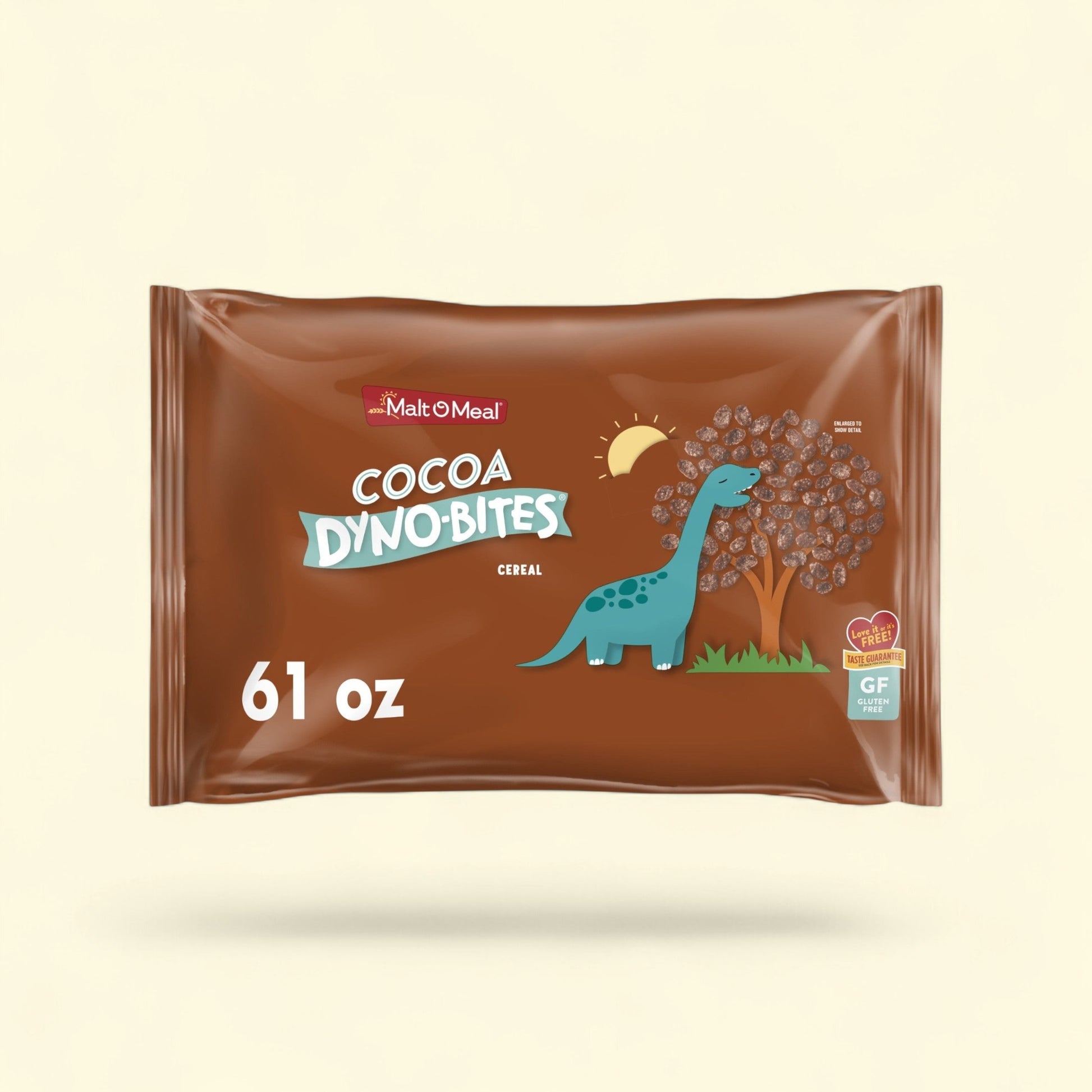 Malt-O-Meal Cocoa Dyno Bites Breakfast Cereal, 61 oz — authentic US product shipped worldwide by Treatspree