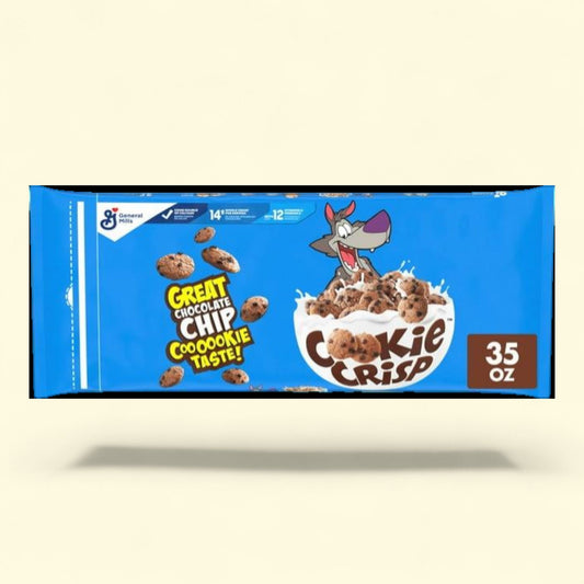 Cookie Crisp Cereal, Chocolate Chip Cookie Taste, 35 oz