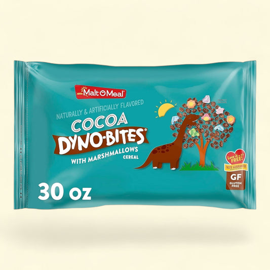 Malt-O-Meal Cocoa Dyno Bites with Marshmallows Breakfast Cereal, 30 oz