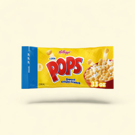 Kellogg's Corn Pops Cereal, Original, 33oz — authentic US product shipped worldwide by Treatspree