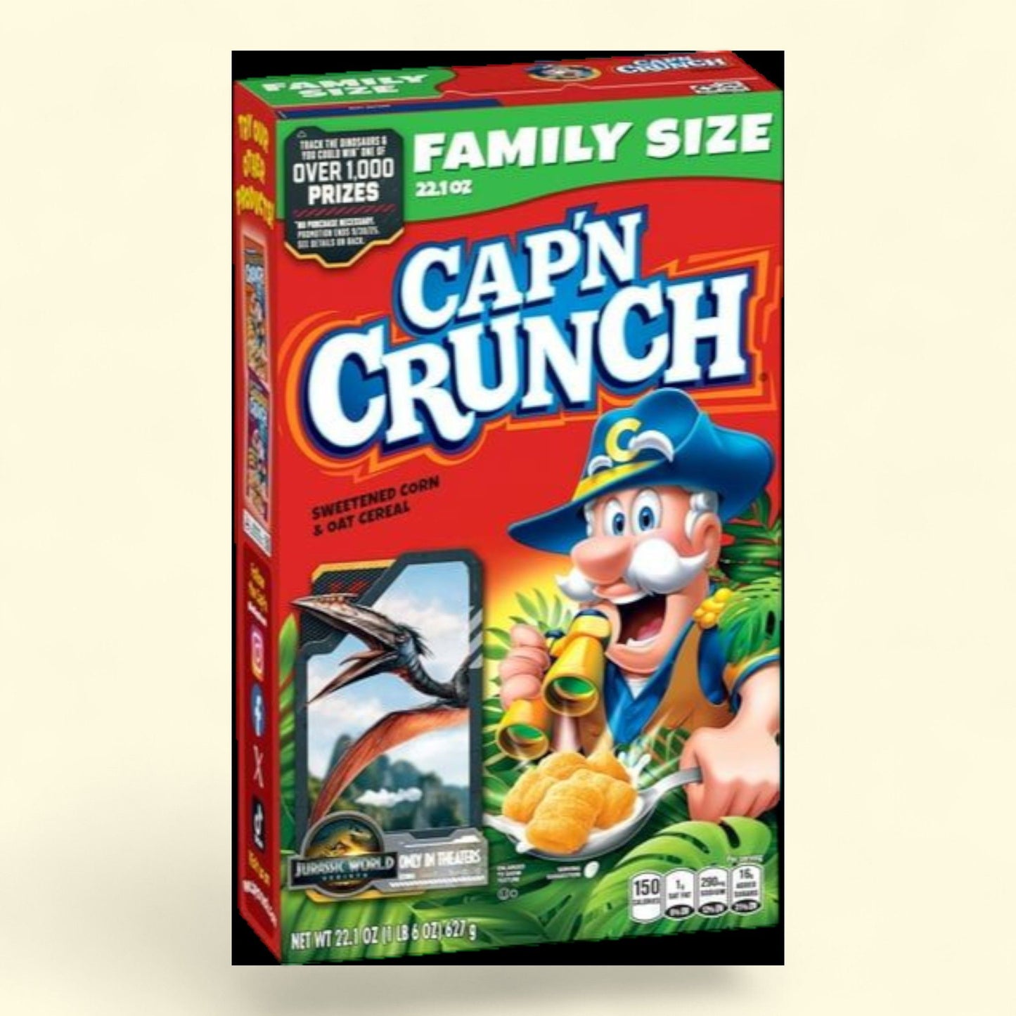 Cap'n Crunch Cereal, 22.1 oz