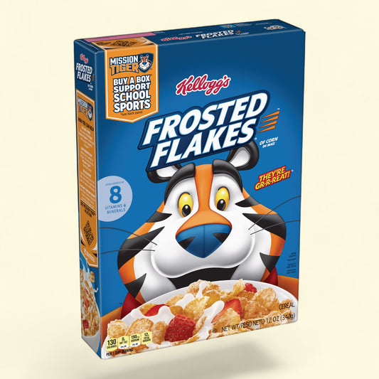 Kellogg's Frosted Flakes Cereal, Original, 12oz