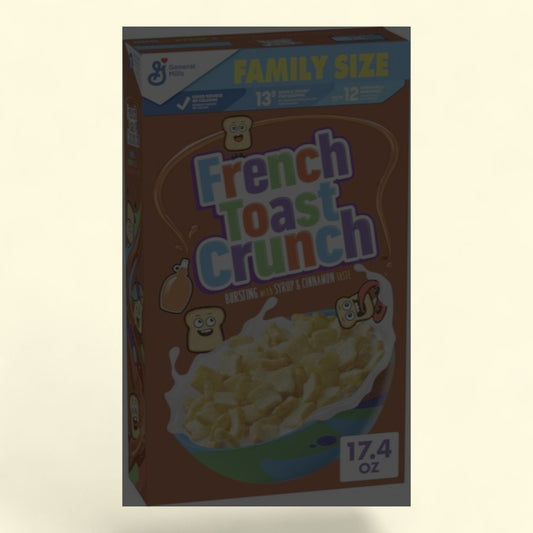 French Toast Crunch Cereal, Family Size 17.4 oz
